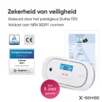 X-Sense XC01 Koolmonoxidemelder